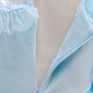 Robe de princesse pour filles, déguisement d'Halloween, costumes de <span class=keywords><strong>film</strong></span> et de télévision avec cape en polyester - Product Image 4