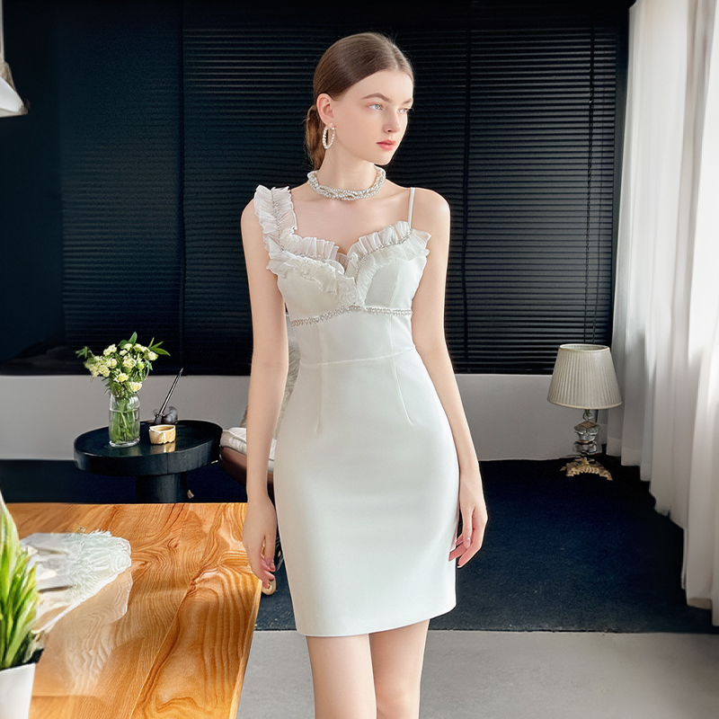 sachin and babi light blue dress White Dress Smart Casual Outfits (359 ideas & outfits)