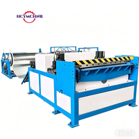 Máquina para Fabricar Ductos HVAC, Máquina para Ductos Metálicos de Aire, Línea de Producción Automática de Ductos de 3 Líneas