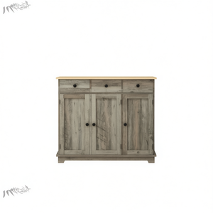 Kitchen Storage <b>Cabinet</b> <b>Rustic</b> Freestanding 12 In Depth 10 In Height Wooden <b>Cabinet</b> For Kitchen - Product Image 1