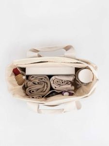 Sac fourre-tout en toile avec logo personnalisé, grande poche zippée, sacs fourre-tout en toile originaux pour le shopping et les voyages - Product Image 2