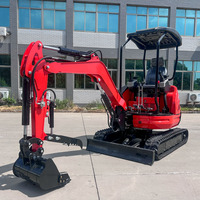 Mini-pelleuse 2026 Nouvelle certifiée CE Micro-excavatrice 2,5 tonnes Euro 5 Conception sans queue Livraison gratuite pour les commandes à l'étranger