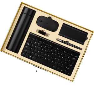 Bộ quà tặng kinh doanh 5 thành 1 bàn phím không dây + Chuột + Bút + Điện thoại di động + Ổ USB OTG - Product Image 4