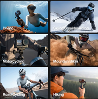 Nouvelle Caméra Sportive Osmo Action 6 Standard Combo 2026 avec Capteur 1/1.1" 4K/120fps, Étanche, Suivi de Sujet et Stabilisation Vidéo