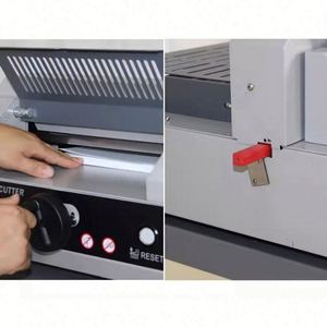 Guillotina Eléctrica de Escritorio ST-320V+ Tamaño A3 para Cortar Papel - Product Image 3