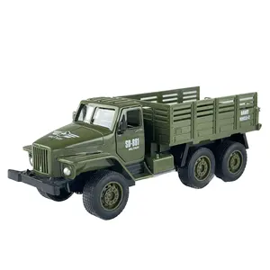热卖军用越野储物卡车汽车玩具儿童运输车玩具车低最小起订量喷雾