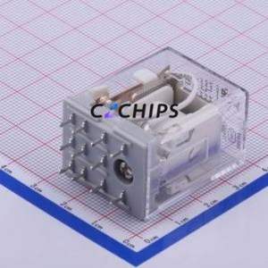 HF18FF/A120-3Z23 Power Relay Through hole,21.5x28mm Relay 120V 3 Changeover: 3C (3PDT-Changeover)::: 11 7A-30VDC/7A-250VAC - Product Image 2