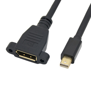 Câble d'extension Mini Dp vers Dp avec trous de fixation par vis, câble de conversion haute définition, plus de 8K - Product Image 4