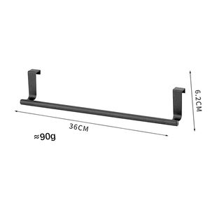 Home and Hotel Bathroom <strong>Towel</strong> Hanging Rod Rack Kitchen <strong>Towel</strong> <strong>Hook</strong> Stainless Steel Retractable <strong>Towel</strong> Holder - Product Image 6