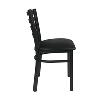Chaises de café pour restaurant et café Tables et chaises de café d'occasion à vendre Design Cafétéria Métal Moderne Revêtement en poudre de fer