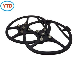 Crampones Antideslizantes para Senderismo, Ligeros y Duraderos, con 5 Púas de Goma para Hielo y Nieve, para Escalada - Product Image 4