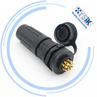 Connecteur étanche IP67 LTW Z108 à verrouillage à baïonnette, connecteur à souder pour câble, fiche de panneau 2 3 4 5 6 7 8 10 12 broches