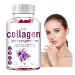 Gummies au Collagène en Marque Blanche OEM avec Vitamine C, Zinc et Biotine, Peptides de Collagène Hydrolysé pour Soutenir une Peau Saine - Product Image 1