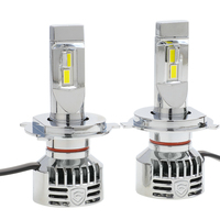 R4 55W 12V H4 H7 H1 H8 HB3 GPNE 6000K 5500 Lumens Certifié CE/FCC/RoHS Ajustement universel pour voiture Lumière de conduite LED