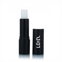 Baume à lèvres solide blanc végétalien format voyage, cosmétiques et maquillage, fournisseur chinois en gros, marque privée