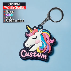 Llaveros Personalizados de Silicona, Goma, PVC, con Logotipo, Anime, Promocionales, de Hotel, Figura de Coche, Boba, Béisbol - Product Image 1
