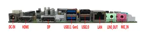 ELSKY DDR4 H310 8th 9th Gen Core i3 9100 i5 9500 i7 9700 I9 9900 מעבד LGA 1151 מיני Itx האם VGA שולחניים