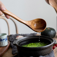 Ensemble d'ustensiles de cuisine en bois de 9 pièces, ensembles de spatules antiadhésives pour la cuisine