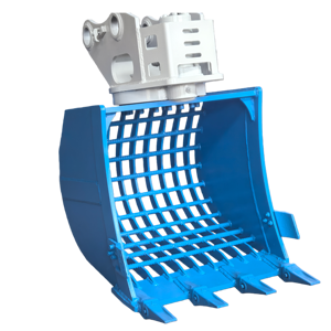 Поставка от производителя LISEN, ковш-сито для экскаватора Sk75ur Sk80 Sk95 Sk100 Sk115 Sk120, ковш-каркас для экскаватора - Product Image 1