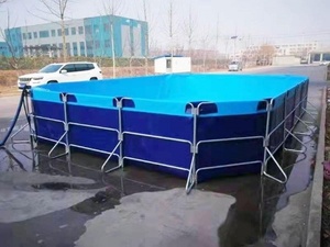 Lona para Piscinas de Peces, Tanque para Acuicultura, <span class=keywords><strong>Acuario</strong></span> Grande para Exteriores para Koi - Product Image 6