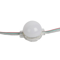 3cm 5cm 4cm 40mm 12V 24V 2811 16703 1903 DMX512 Smar IC blanco cálido RGB impermeable al aire libre PIXEL direccionable punto de luz Led