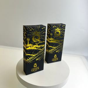 Kotak kertas cetak Logo cap panas kustom laci geser kotak kemasan pena minyak tahan bocor 1 buah kemasan kartrid sekali pakai - Product Image 3