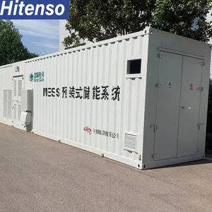 Sistema di Container ESS on off gird con batteria agli ioni di litio lifepo4 sistema di accumulo di energia solare 50Kwh tutto in un containerizzato