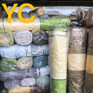 Tela de Cortina de Brocado Jacquard de Lujo con Diseños Reales Sudamericanos de Alta Calidad, Hilo Dorado y Plateado para Tapicería - Product Image 1