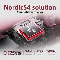 Ratón Inalámbrico para Juegos Scyrox V8s PAW NEX I 50000 DPI Ultraligero 40g Esports con Frecuencia de Sondeo Dual de 8K, Ratón Ergonómico Óptico