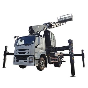 China JIUHE Factory <span class=keywords><strong>Supply</strong></span> 25m 29M 38m 45m Plataforma aérea Camión elevador aéreo montado con alta calidad - Product Image 2