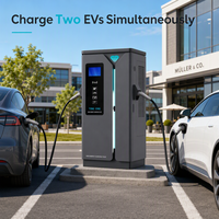 Chargeur rapide pour voiture électrique EU CE OCPP RFID WIFI 4G 120KW DC CCS2/CCS1/GBT, station de recharge, chargeurs rapides DC pour véhicules électriques