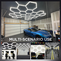 Lumière de travail LED en forme de nid d'abeille à haute luminosité 420W 6000K pour les centres de detailing automobile, les garages de réparation