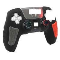 Kit de protection en silicone pour manette P5 avec boutons, design robot araignée tendance, 30e anniversaire, plusieurs designs, coque de manette souple Ps