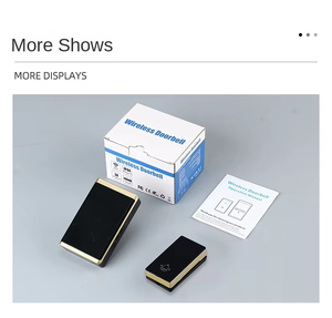 Precio al por mayor Control inteligente de temperatura y humedad Kit de timbre de <span class=keywords><strong>llamadas</strong></span> inalámbricas Rango de 300m Impermeable 56 <span class=keywords><strong>tonos</strong></span> de llamada - Product Image 5