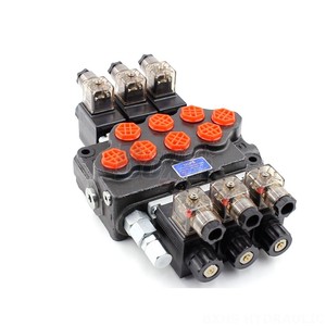 วาล์วโซลินอยด์แบบหลายทาง Sd5 45 ลิตร/นาที 315 บาร์ G3/8 วาล์วไฮดรอลิกแบบเปลี่ยนทิศทาง 6 ทาง เกลียวใน เหล็กหล่อ - Product Image 2