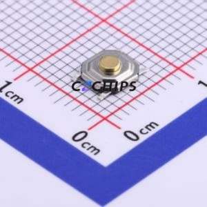 K2-1187SQ-C3SW-06 Tactile Switch SMD-4P,5.2x5.2mm Switch 1.8N Vertical Mount 5.2mm 5.2mm - Product Image 1