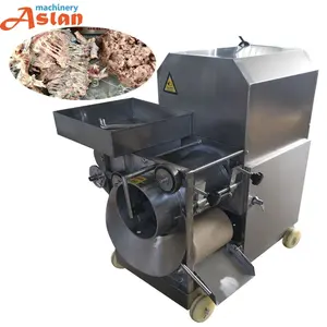 Mesin Deboner ikan otomatis penuh, mesin pemisah tulang daging ikan 150 200 300