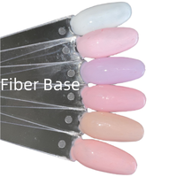 Style chaud prix compétitif gel vernis à ongles fibre Base Coat Soak Off Renforcement Réparation Cassé Ongles quantité minimale de commande 1/2KG