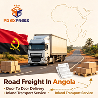 Transitaire Chine-Angola DDP Porte-à-Porte, Agent Maritime et Aérien, Service de Dédouanement à Luanda