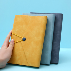 Fabricant personnalisé A5 Strap Set de cahiers <span class=keywords><strong>d</strong></span>'affaires à trois volets, traitement manuel du grand livre des devoirs des étudiants - Product Image 1