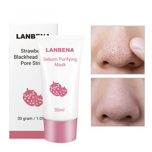 LANBENA nettoyage en profondeur fraise suppression de points noirs <span class=keywords><strong>masque</strong></span> <span class=keywords><strong>peel</strong></span> <span class=keywords><strong>off</strong></span> livraison gratuite - Product Image 3