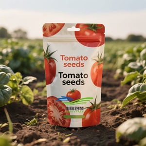 Semi di <span class=keywords><strong>pomodoro</strong></span> per imballaggio sacchetti di alluminio Mylar impermeabili a prova di umidità con chiusura a Zip sacchetti - Product Image 4