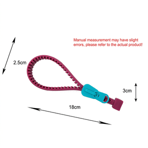 Ouvre-bocal en silicone avec fermeture éclair, multifonctionnel, antidérapant, ouvre-bouteille et ouvre-couvercle, gadget de cuisine - Product Image 6