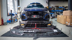 Nuevo Kit de Carrocería de Fibra de Carbono para Audi RSQ8, Incluye Difusor Delantero, Alerón, Capó, Aerodinámica y Estilo Mejorados - Product Image 2