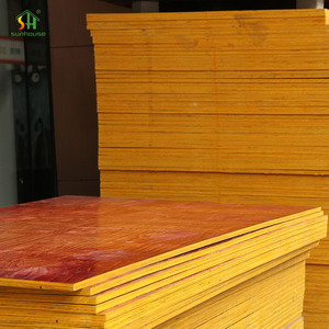 Panneau de contreplaqué en bois d'ingénierie de qualité E0 E1 personnalisé 3/8 pouces 1/2 pouces contreplaqué <span class=keywords><strong>film</strong></span>é - Product Image 4