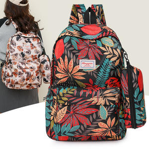 Mochila Escolar Casual para Estudiantes, Gran Capacidad, Ligera, Cierre de Cremallera, Forro de Poliéster, Diseño con Dibujos Animados para Niños - Product Image 3