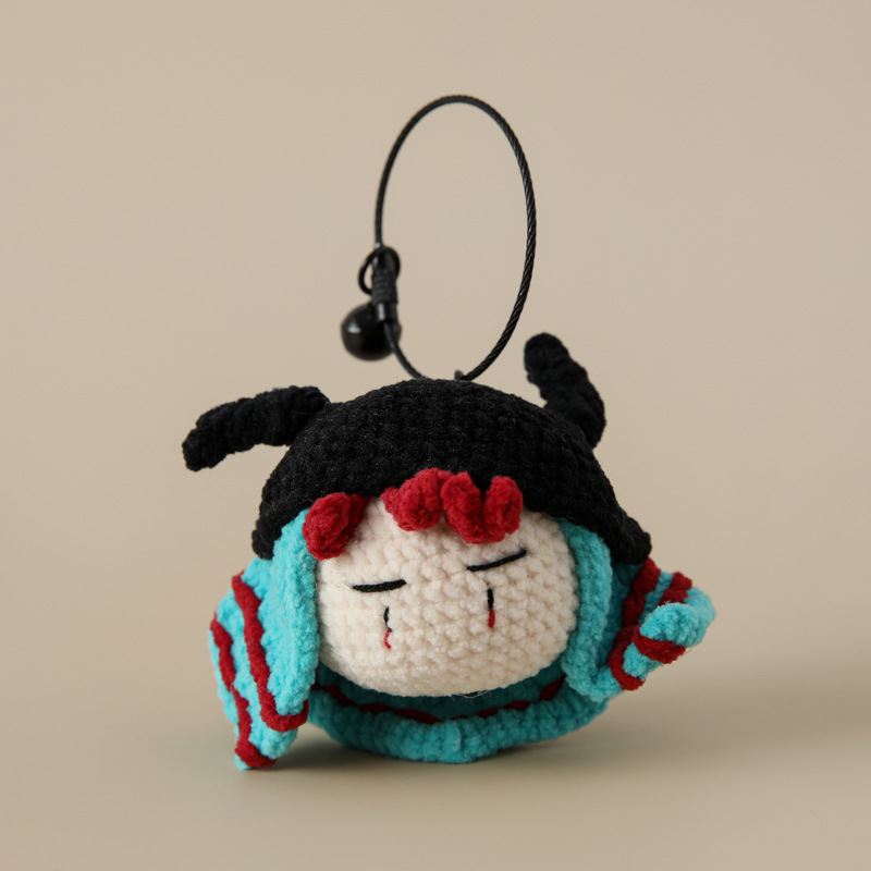 Ciondolo con turbante blu