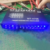 Zhengyin-LDZS EQ7-BAND frekans alt subwoofer ile grafik eşitleme ön amplifikatör 12V yüksek sadakat araba amplifikatör