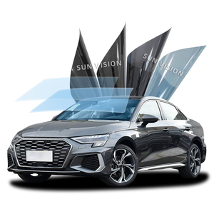 Película de tinte de ventana de cerámica Nano negra Rechazo UV Protección DE PRIVACIDAD solar Película PET para ventana de coche - Product Image 1