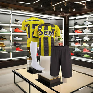 Pakaian Sepak Bola Tim Klub Dewasa Unisex Berkualitas Tinggi, Jahitan yang Diperkuat, Performa Tahan Lama, Bernapas, Cepat Kering - Product Image 3